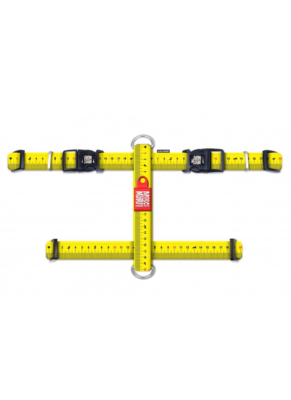 Σαμαράκι Max & Molly Ruler Large